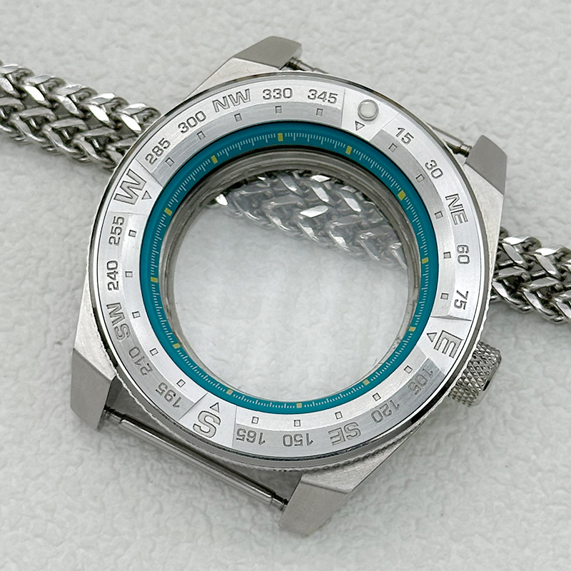 Citizen Watch Tsuyosa - Mod NH35ケース サムライキングケース サファイアクリスタル 28mm文字盤対応 NH35