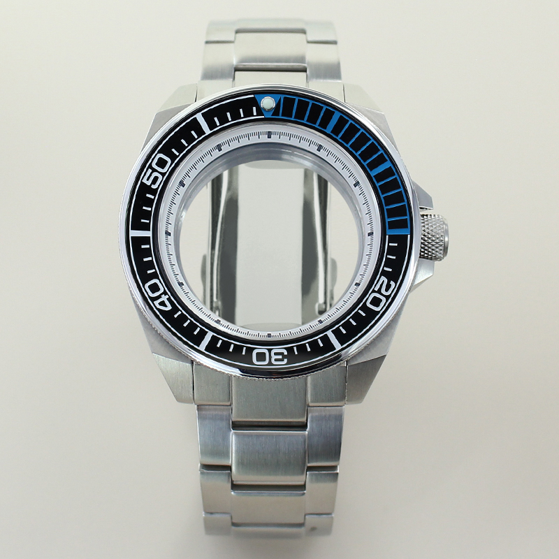 Citizen Watch Tsuyosa - 20ATMダイビングウォッチケース 43mm セイコーModサムライキングケース対応 NH34 NH35 NH36