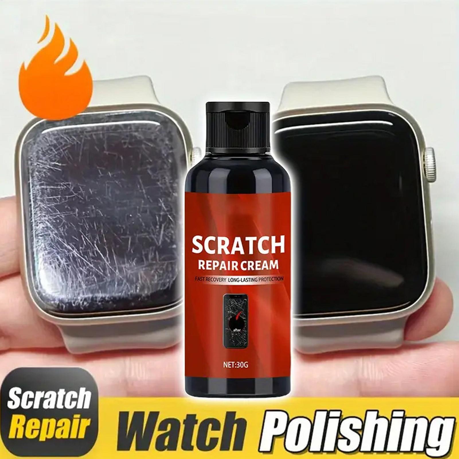 Jewelry Repair & Watches Photos - スクリーン傷修復クリーム研磨クイックフィックスクリーム電話時計ガラス修理スクリーンポリッシュキットジュエリー金属酸化除去剤