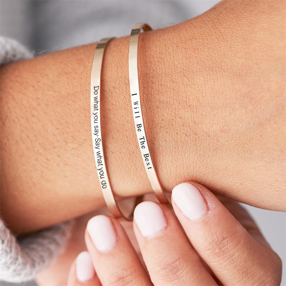 Rose Gold Bracelet - ピンクゴールドとシルバーのハート型ブレスレット,4mm,6mm