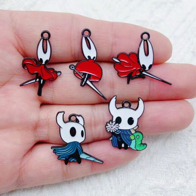 10 個合金ドリップオイル漫画アクセサリーペンダント DIY - Drop Earrings のレビューと価格