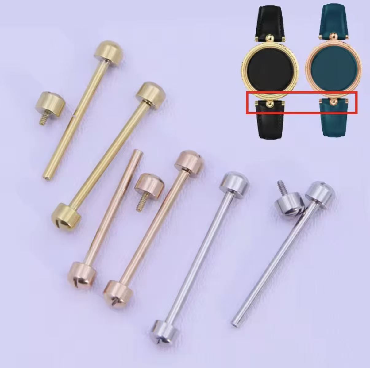 革製時計バンド用ネジ式時計棒、スプリングバー、ネジ込み式時計 - Watch Repair Tool Kit のレビューと価格