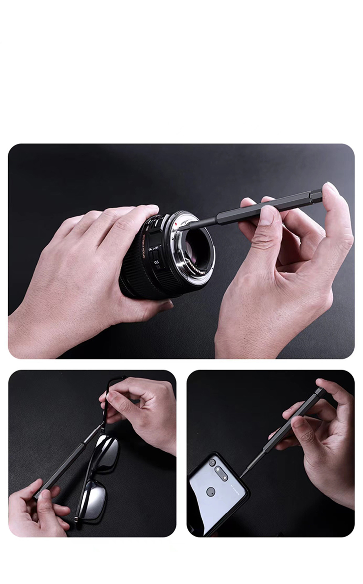 25 in 1精密ドライバーセット磁気スクリュードライバーキ - Watch Repair Tool Kit のレビューと価格