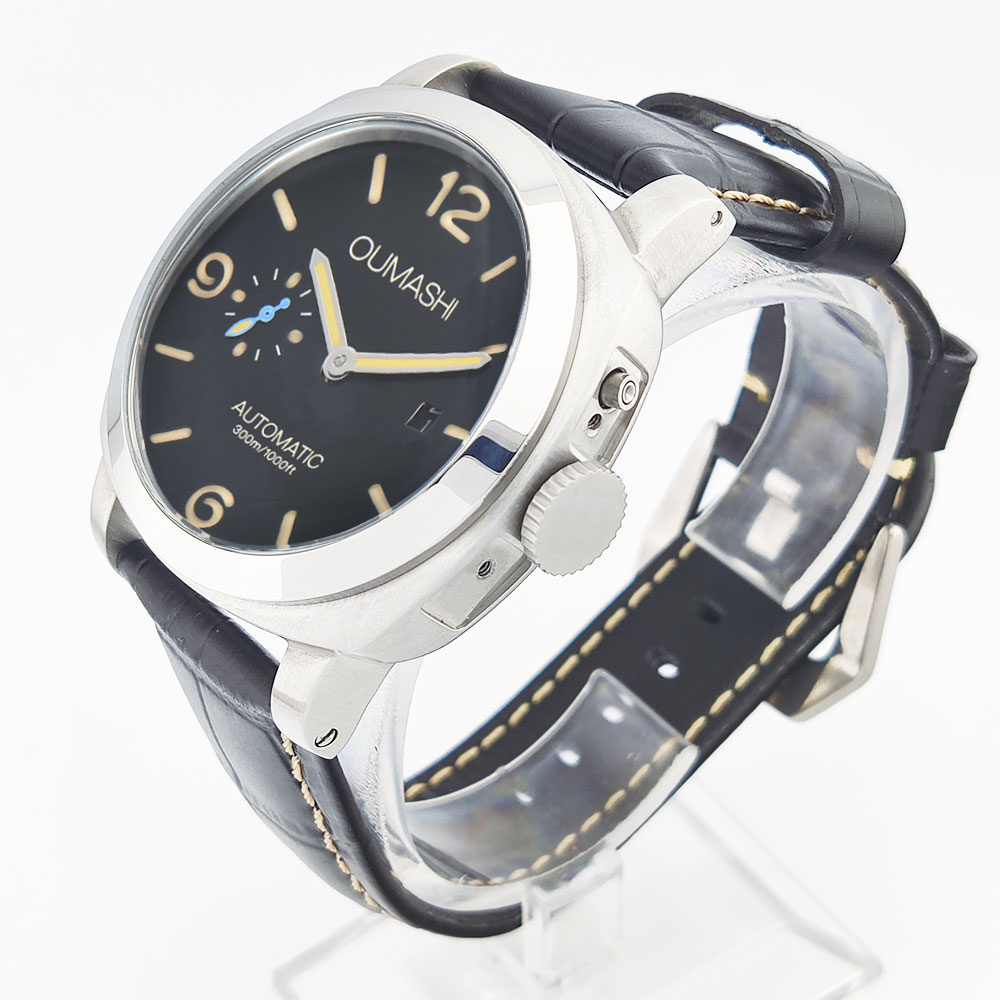44mm メンズ腕時計 シーガル ST2555 ムーブメント - Jewellery Watch のレビューと価格