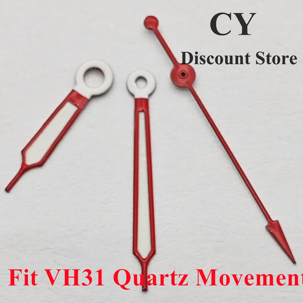 RICHUS 赤い時計針緑発光 VH31 スイープクォーツム - Watch Repair Tool Kit のレビューと価格