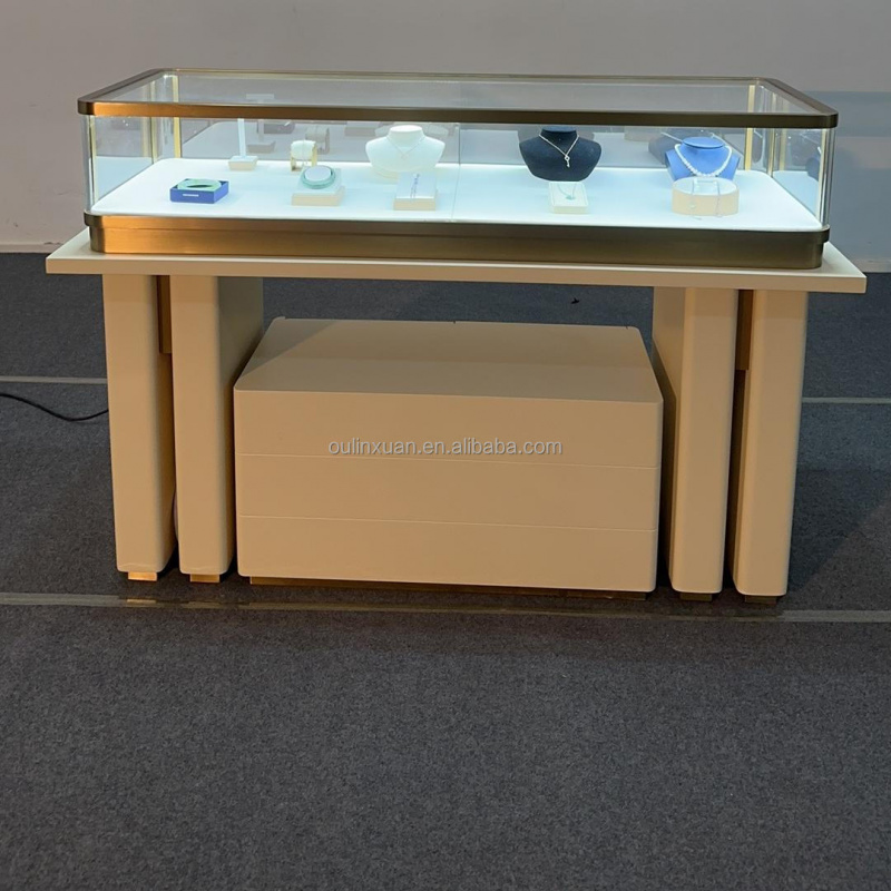 カスタムステンレス製ジュエリーウォッチディスプレイテーブルシ - Jewelry And Watches Stores のレビューと価格
