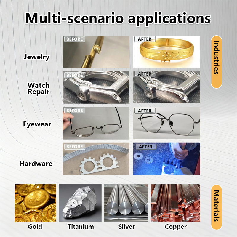 CCD顕微鏡を搭載したジュエリーレーザー溶接機で、修理と製作 - Jewelry Repair & Watches Photos のレビューと価格