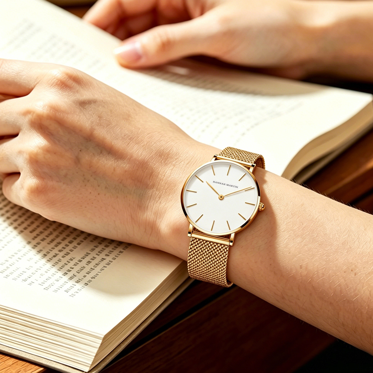 レディース腕時計 ハンナマーティンブランド ステンレススチー - Watches & Jewelry Lvmh のレビューと価格
