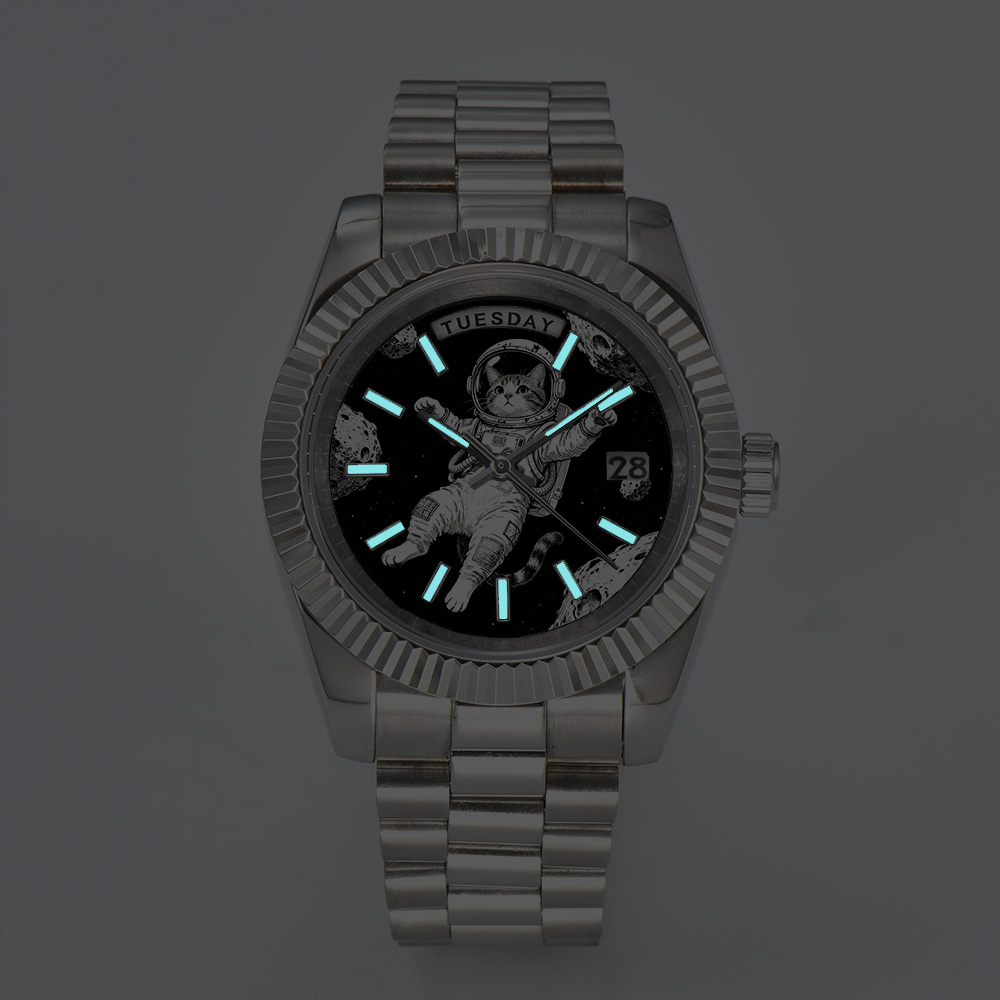 クリエイティブメンズウォッチ 40mm/36mm ミヨタ 8 - Jewellery Watch のレビューと価格