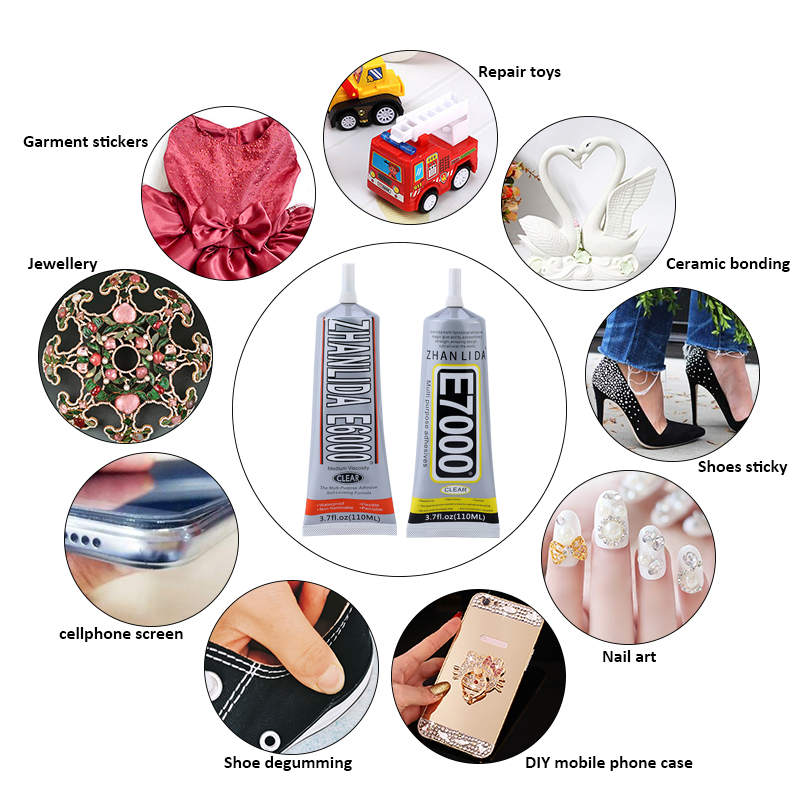 10/15/110 ミリリットル接着剤ラインストーン衣類生地 - Jewelry Repair & Watches Photos のレビューと価格