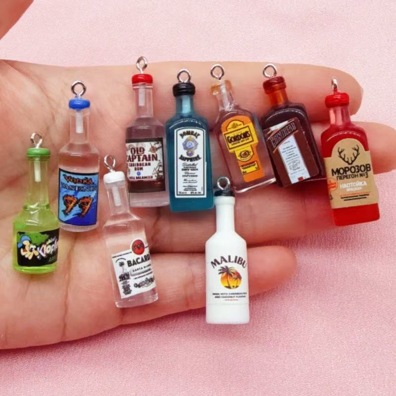 11個入り ミニシミュレーションレジン 3Dペンダント イヤ - Drop Earrings のレビューと価格