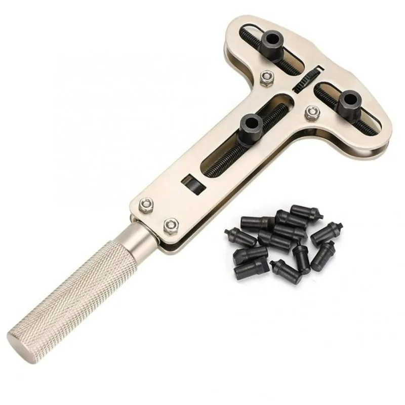 調節可能な時計裏蓋オープナー 12 アクセサリー バッテリー - Watch Repair Tool Kit のレビューと価格
