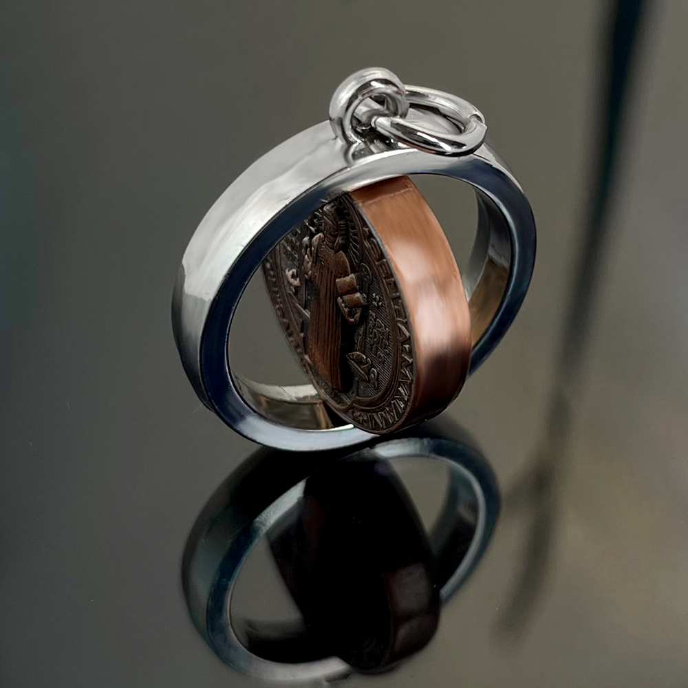 新しい聖ベネディクトメダルネックレス カトリック保護十字架ペ - Jewelry & Watches Vitopoulos Reviews のレビューと価格