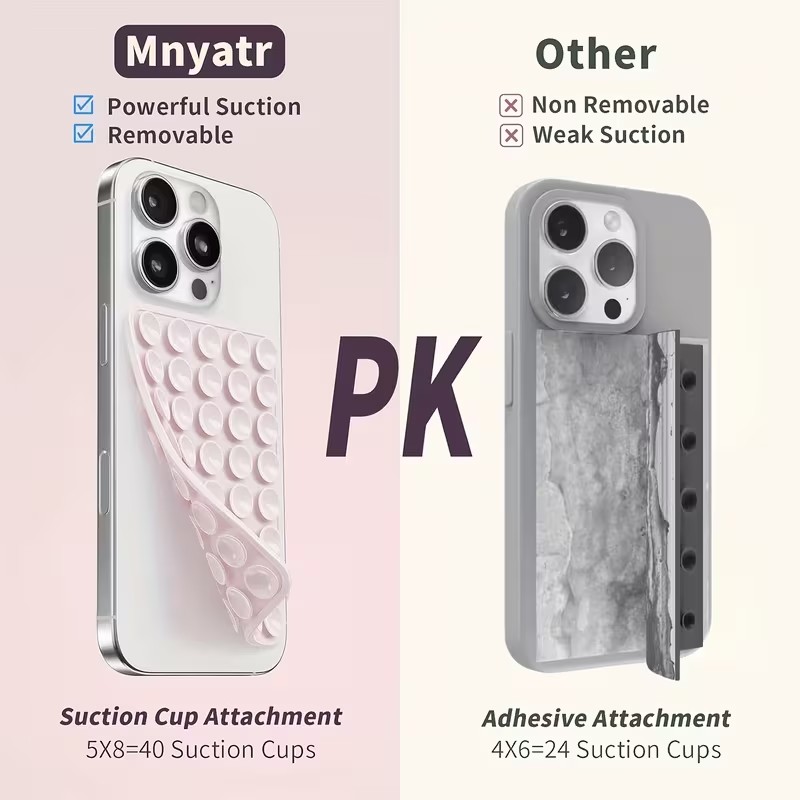 2個パック シリコン製吸盤式スマホホルダー – 角度調整可能 - Watches & Jewelry Repair Center New York のレビューと価格