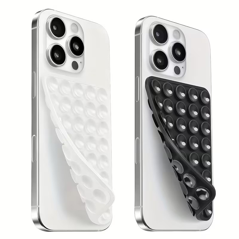 2個パック シリコン製吸盤式スマホホルダー – 角度調整可能 - Watches & Jewelry Repair Center New York のレビューと価格