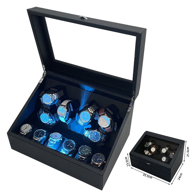自動巻き時計用ウォッチワインダーボックス 6本収納 回転スタ - Jewelry And Watches Stores のレビューと価格