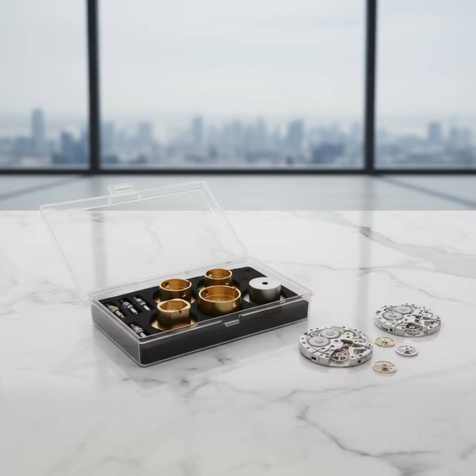 時計ムーブメントホルダーセット 精密ムーブメントホルダーセッ - Watch Repair Tool Kit のレビューと価格