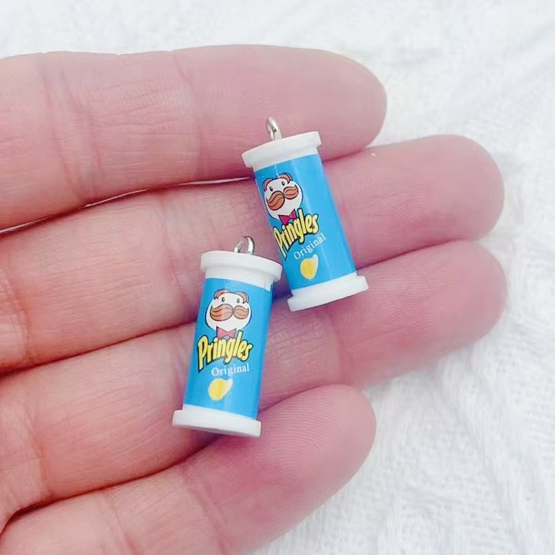10個入り シミュレーション3Dバケツ型ポテトチップススナッ - Drop Earrings のレビューと価格