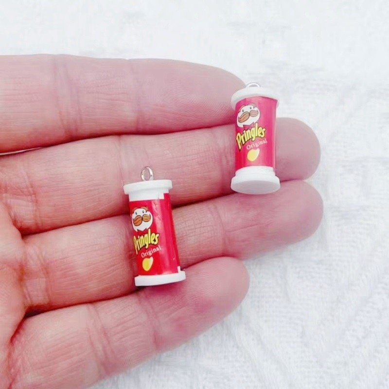10個入り シミュレーション3Dバケツ型ポテトチップススナッ - Drop Earrings のレビューと価格