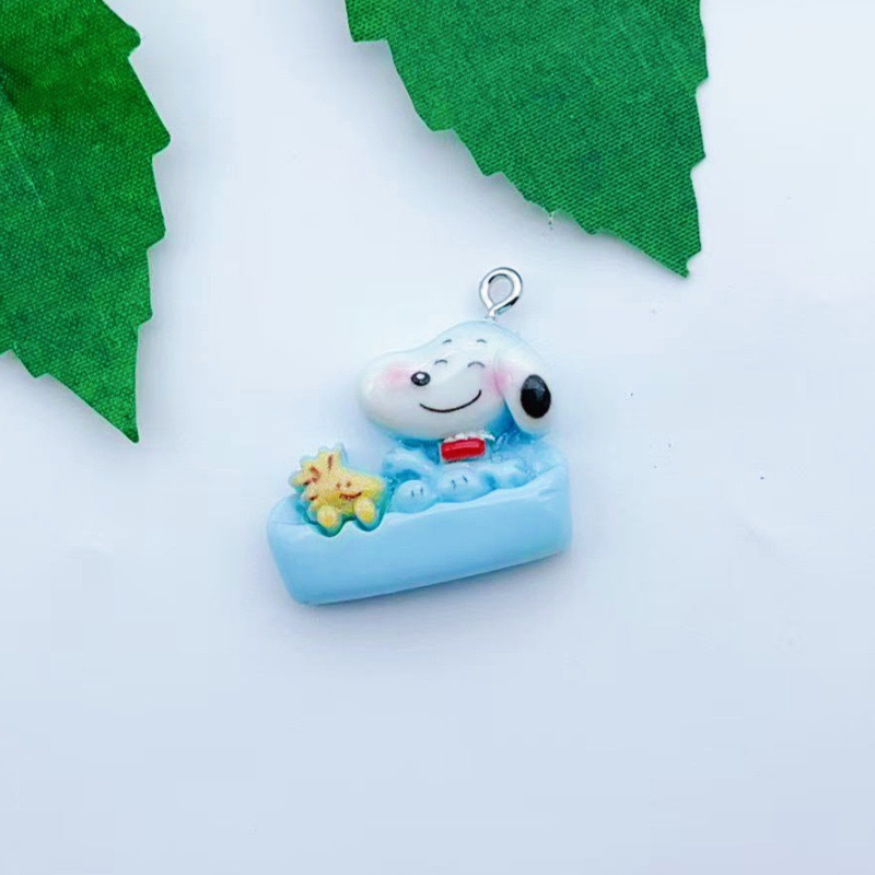 12個入り樹脂製漫画犬ペンダント、DIYジュエリー製作イヤリ - Drop Earrings のレビューと価格