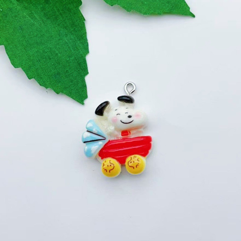 12個入り樹脂製漫画犬ペンダント、DIYジュエリー製作イヤリ - Drop Earrings のレビューと価格