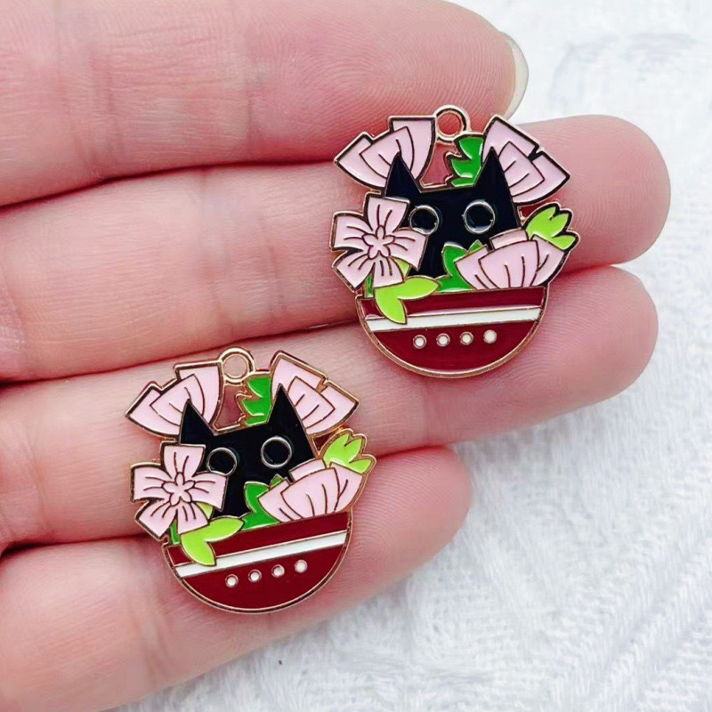10 個サボテン植物オイルドロップ合金ジュエリーアクセサリー - Drop Earrings のレビューと価格