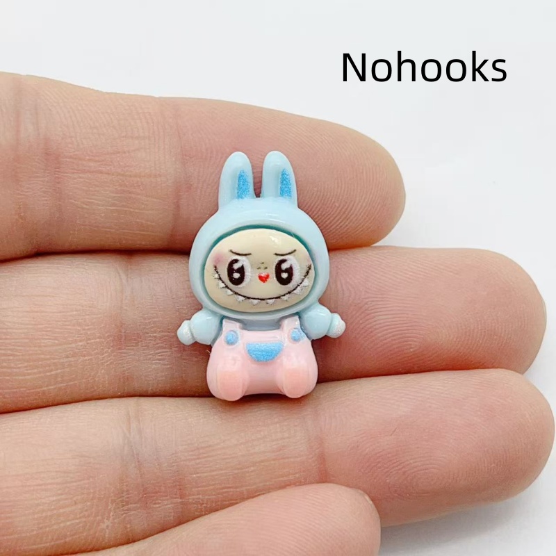 10 個かわいいウサギイチゴハウス樹脂チャーム素敵な漫画の動 - Drop Earrings のレビューと価格