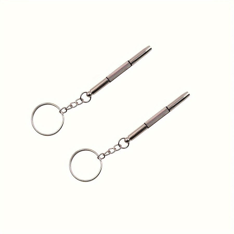 スチール製メガネドライバー2本、メガネドライバー、キーリング - Watch Repair Tool Kit のレビューと価格