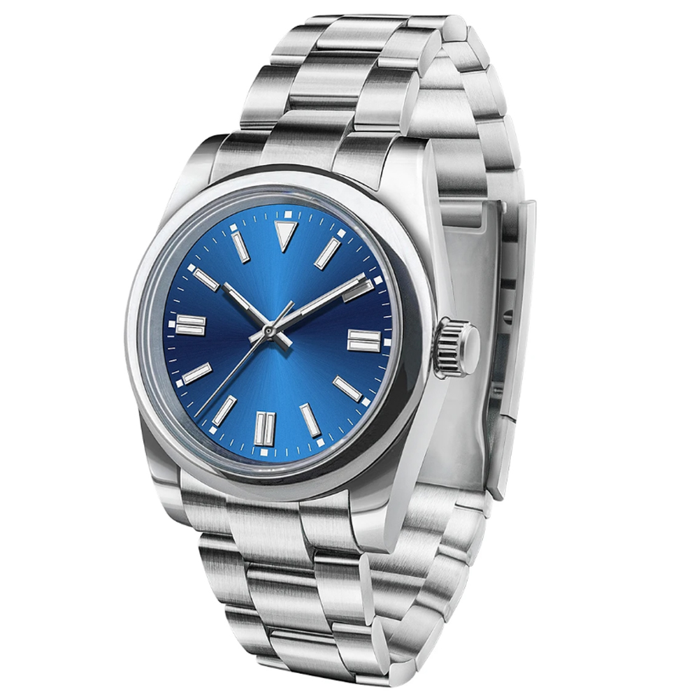 カスタムロゴメンズ腕時計サファイア高級NH35/ミヨタ自動機 - Jewellery Watch のレビューと価格