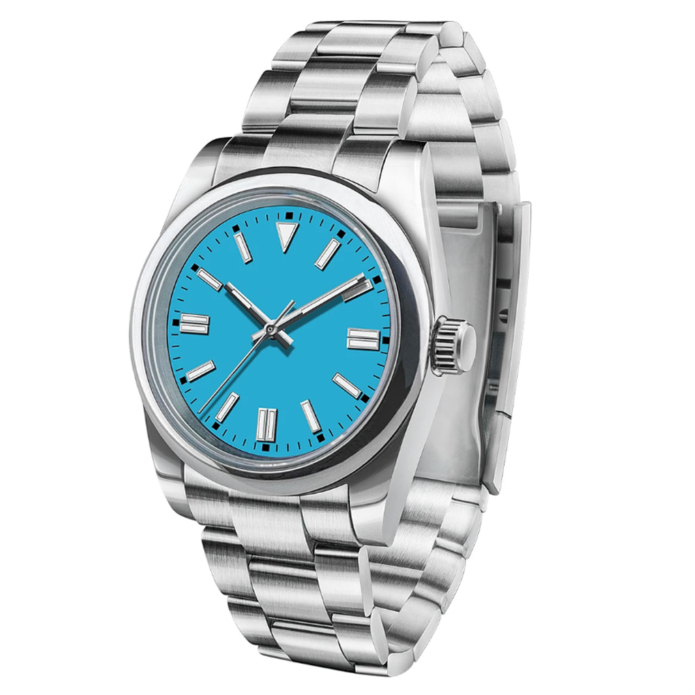 カスタムロゴメンズ腕時計サファイア高級NH35/ミヨタ自動機 - Jewellery Watch のレビューと価格