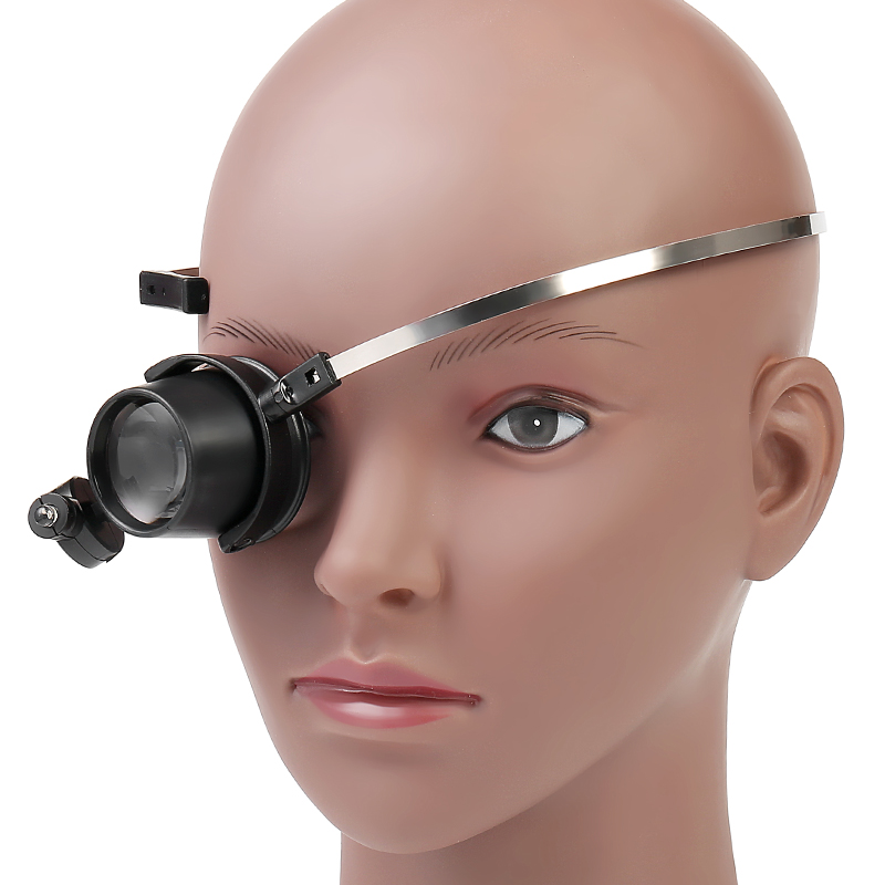 調整可能な修理時計ジュエリーツール安全拡大鏡ダブルアイヘッド - Jewelry Eyewear Watches & Accessories のレビューと価格