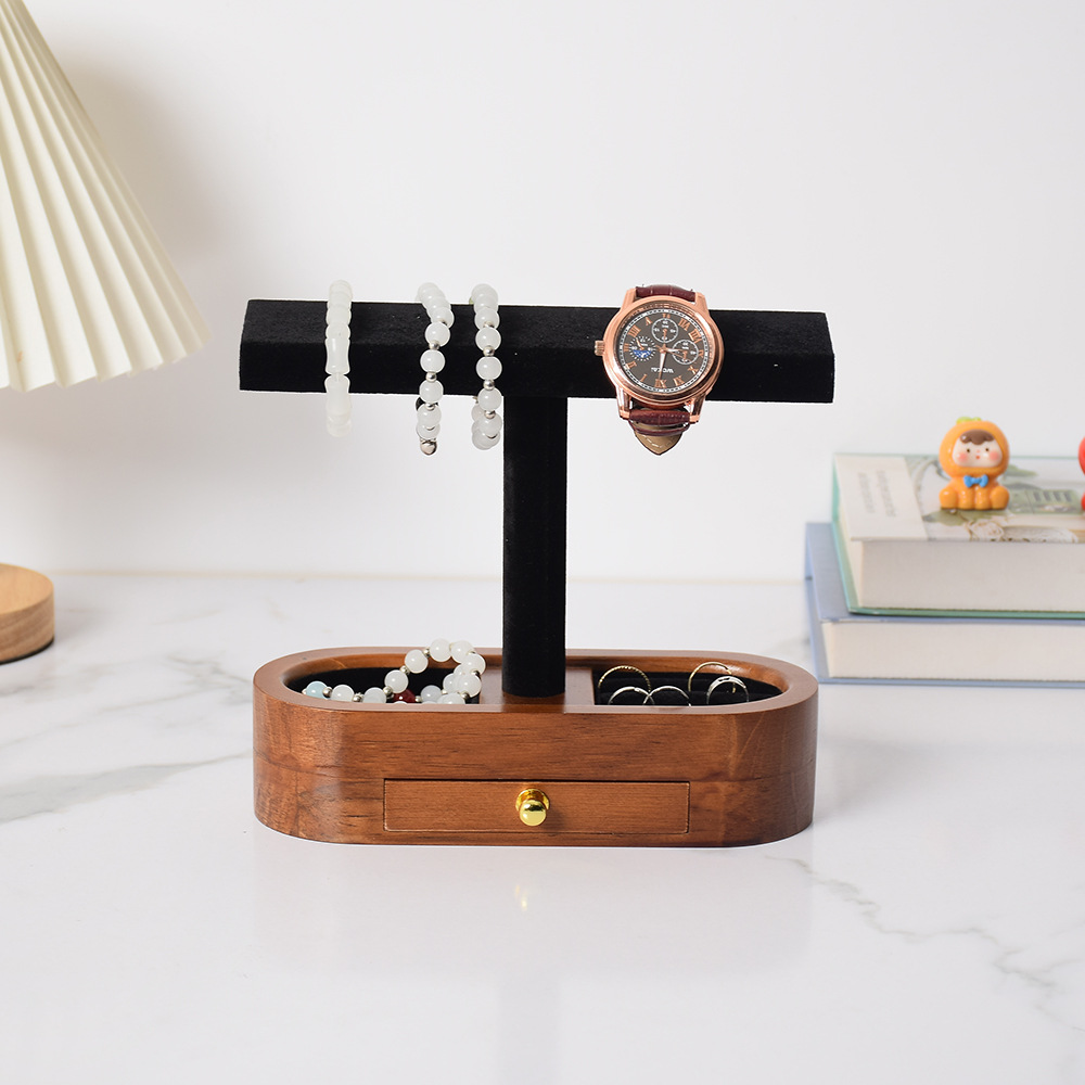 ジュエリーラック 無垢材ジュエリースタンド - デスクトップ - Jewelry And Watches Stores のレビューと価格