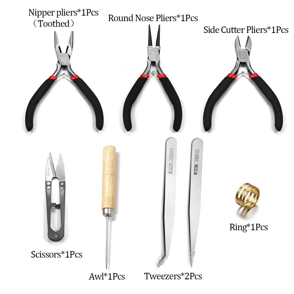 ジュエリー作り用品キット、プライヤー、ジャンプリングオープナ - Jewelry Repair & Watches Photos のレビューと価格